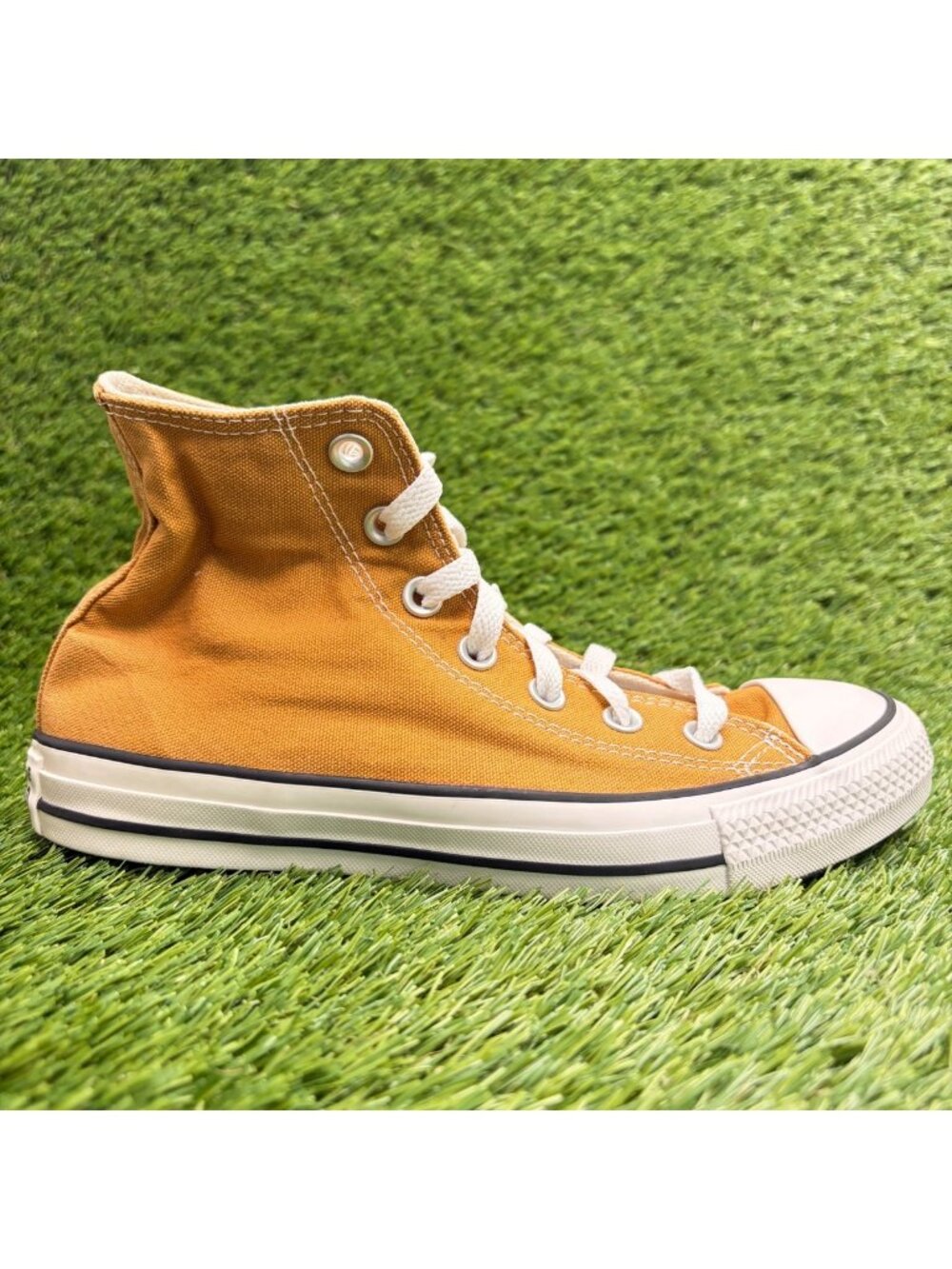 Converse Chuck Taylor All Star Hi Womens Size 7 Amber Athletic Shoes Sneakers